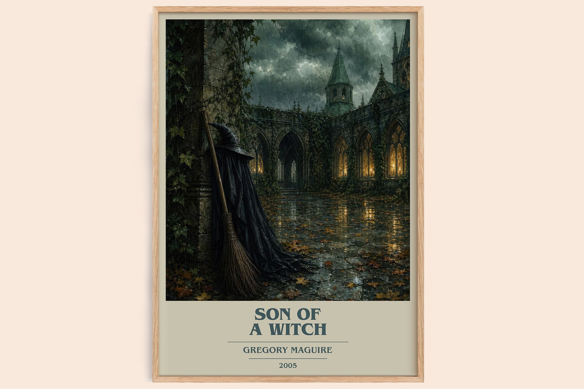 Son of a Witch Book Cover Poster by Gregory Maguire