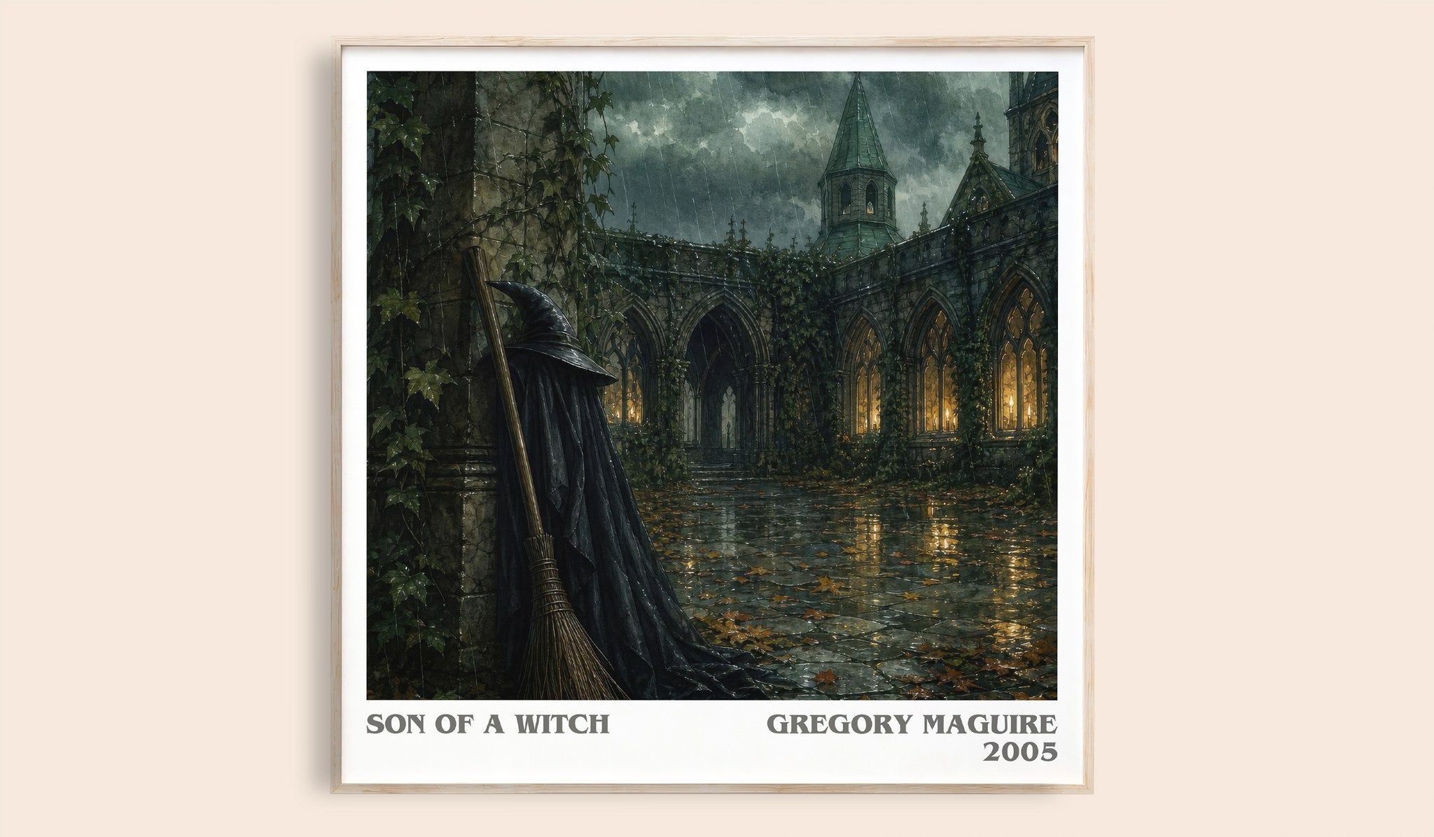 Son of a Witch Literary Art Print by Gregory Maguire
