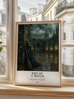 Son of a Witch book cover poster colour and style options – Gregory Maguire book art