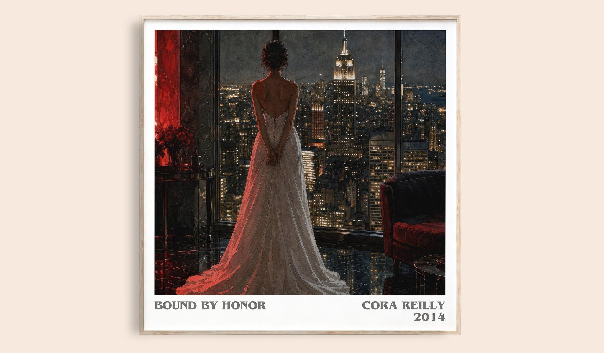 Bound by Honor Literary Art Print by Cora Reilly