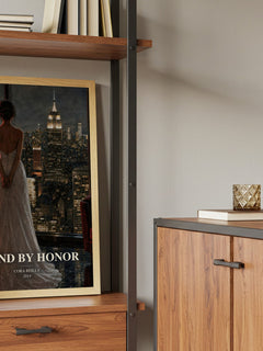Bound by Honor book watercolour illustration paper finish options – matte satin gloss