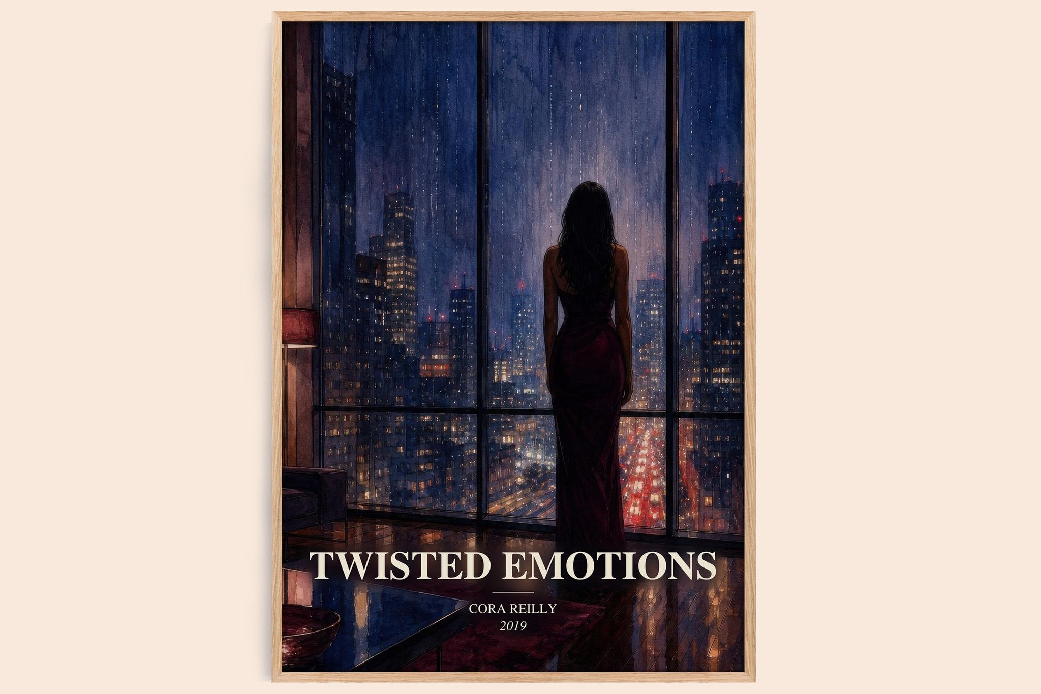 Twisted Emotions Book Watercolour Illustration by Cora Reilly