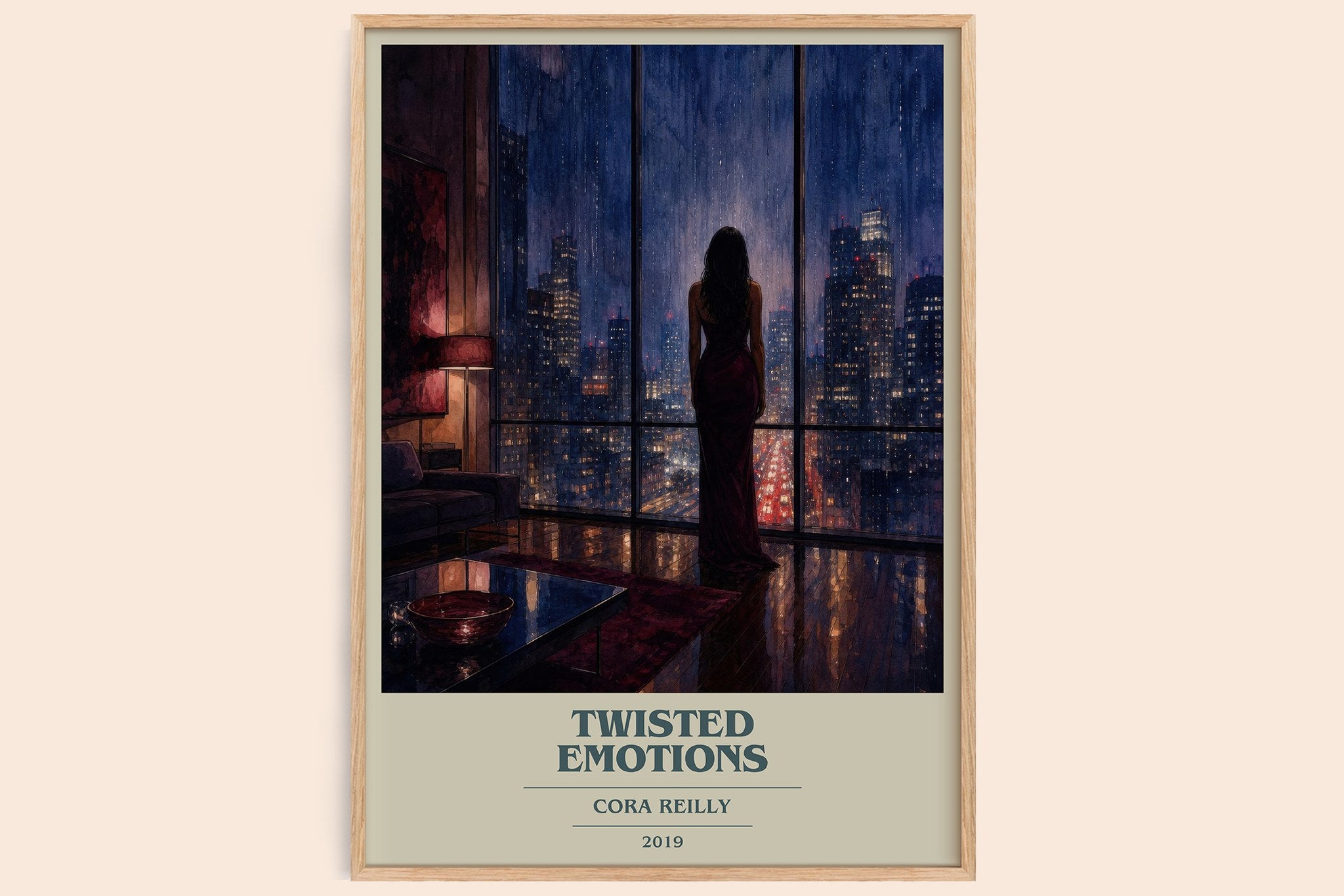 Twisted Emotions Book Cover Poster by Cora Reilly