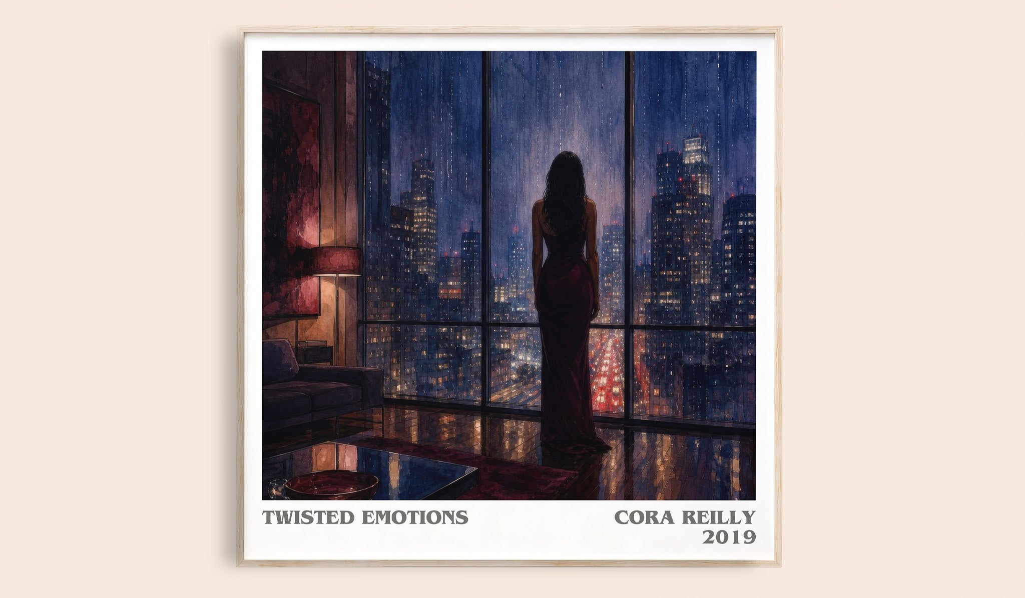 Twisted Emotions Literary Art Print by Cora Reilly