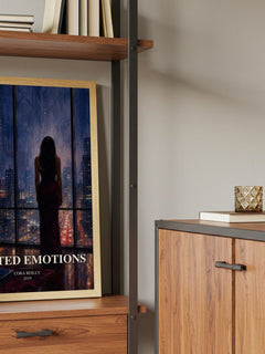 Twisted Emotions book watercolour illustration paper finish options – matte satin gloss
