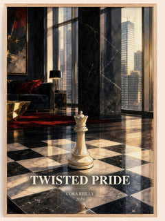 Twisted Pride watercolour book poster by Cora Reilly – framed literary art print