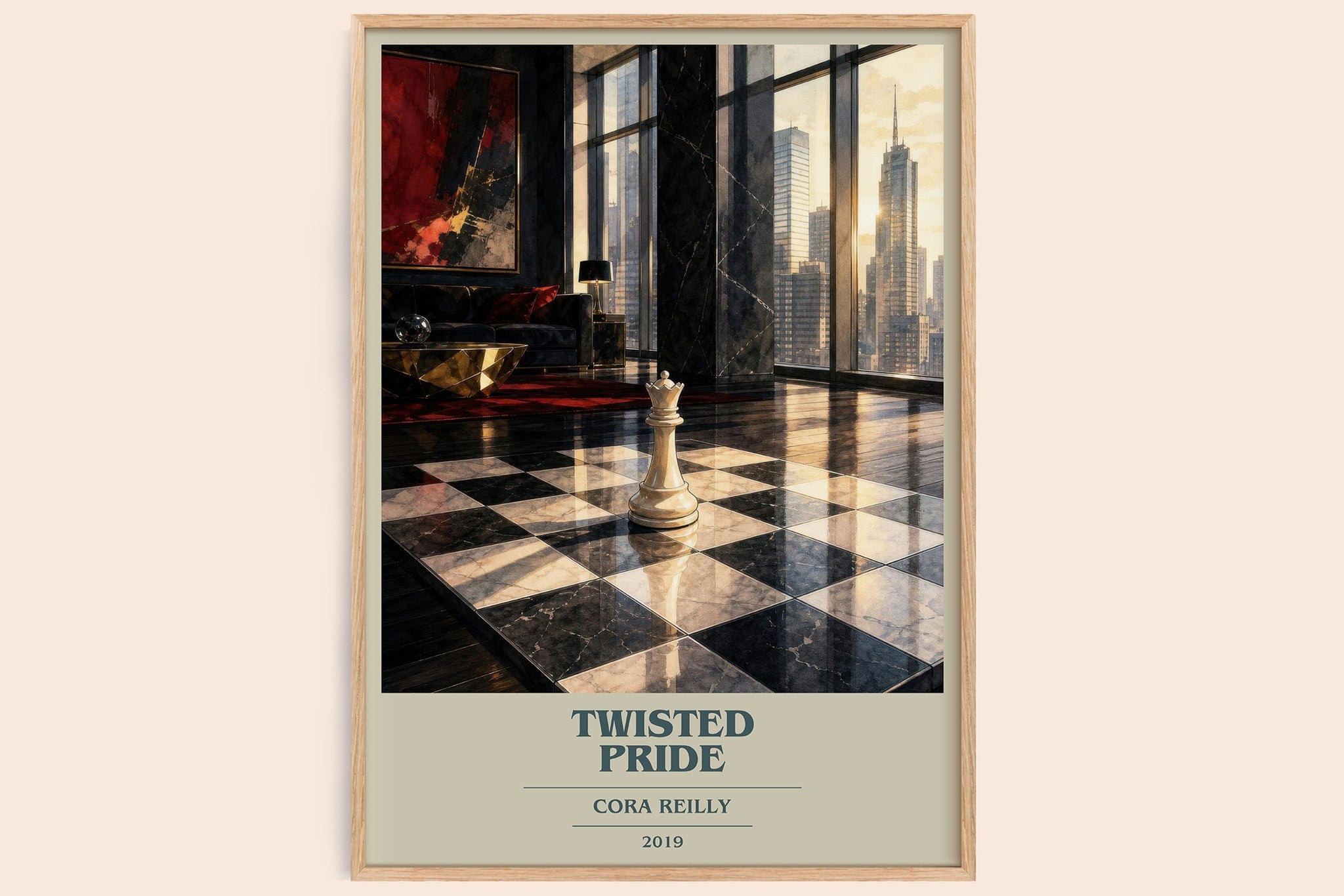Twisted Pride Book Cover Poster by Cora Reilly