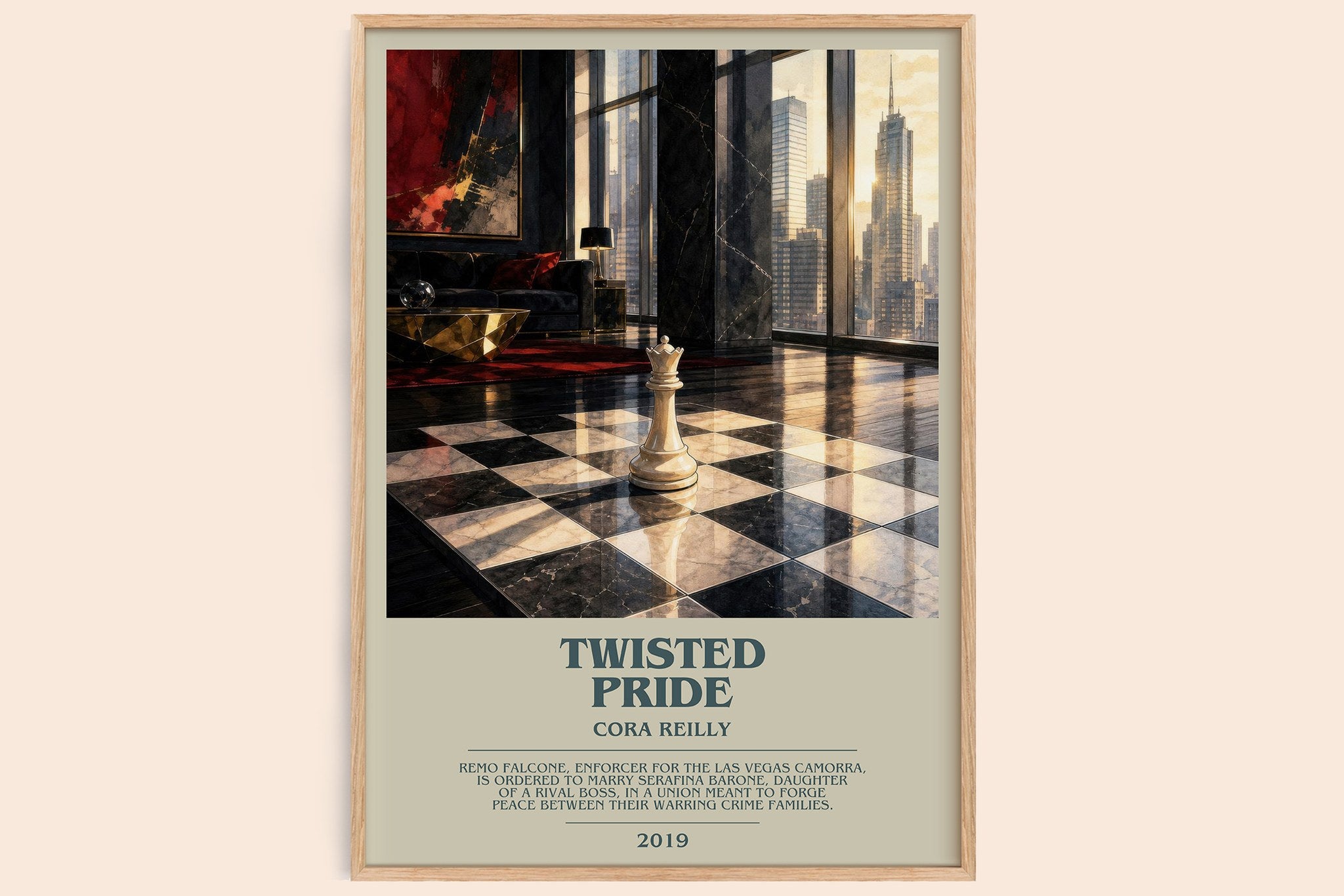 Twisted Pride Bookish Wall Art by Cora Reilly