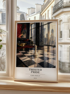 Twisted Pride book cover poster colour and style options – Cora Reilly book art