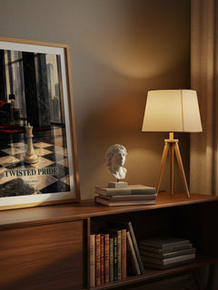 Twisted Pride watercolour print on bookshelf – Cora Reilly fan gift