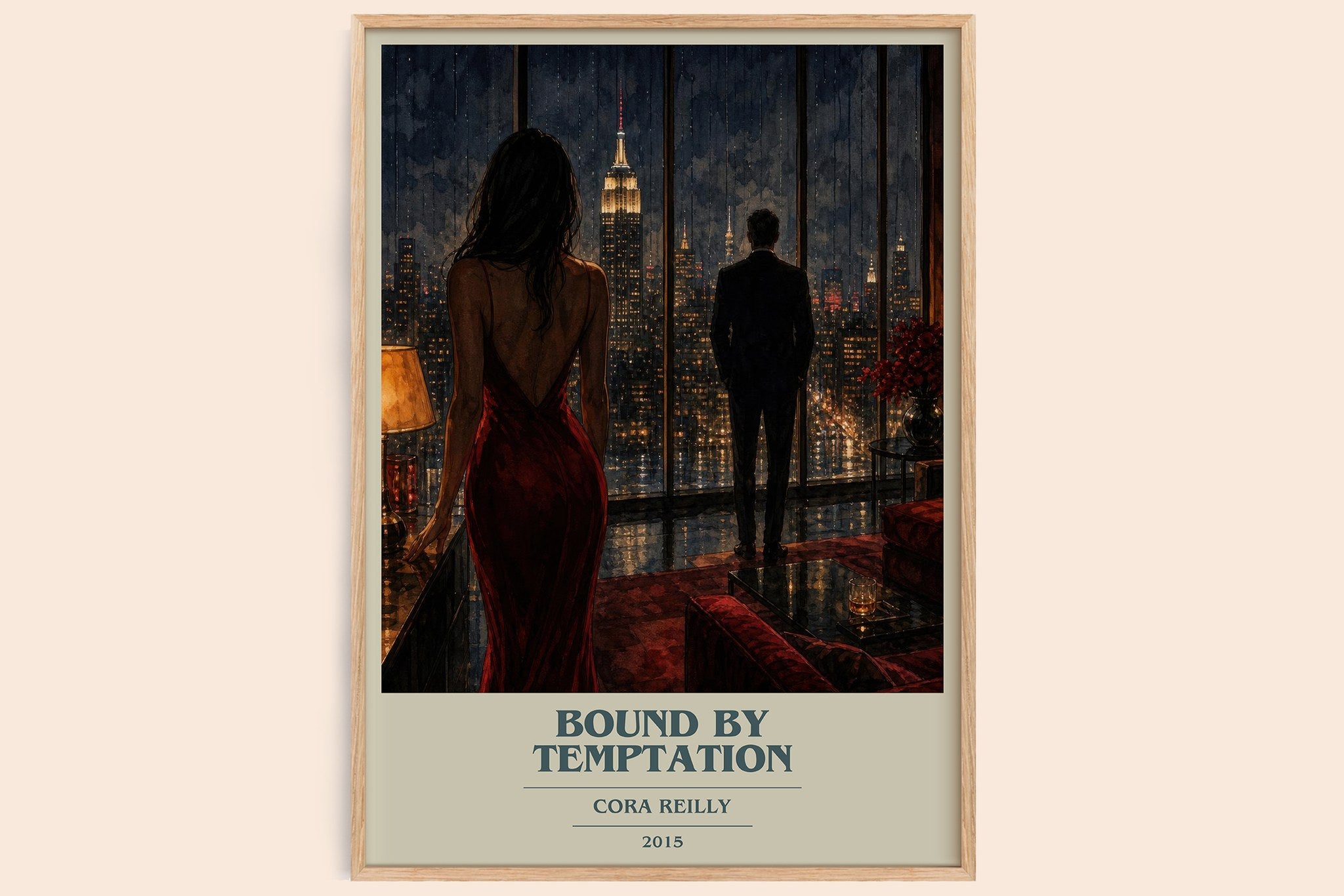 Bound by temptation Book Cover Poster by Cora Reilly