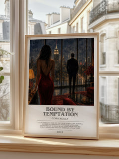 Bound by temptation bookish poster colour and style options – Cora Reilly book art