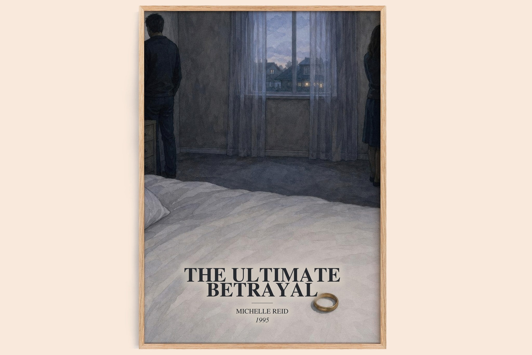 The Ultimate Betrayal Book Watercolour Illustration by Michelle Reid