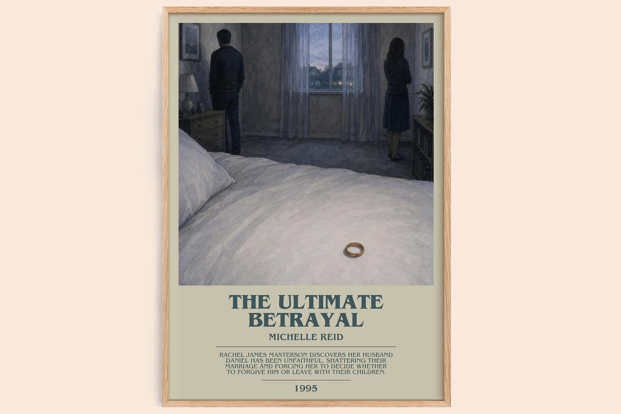 The Ultimate Betrayal Bookish Wall Art by Michelle Reid