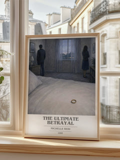 The Ultimate Betrayal book cover poster colour and style options – Michelle Reid book art