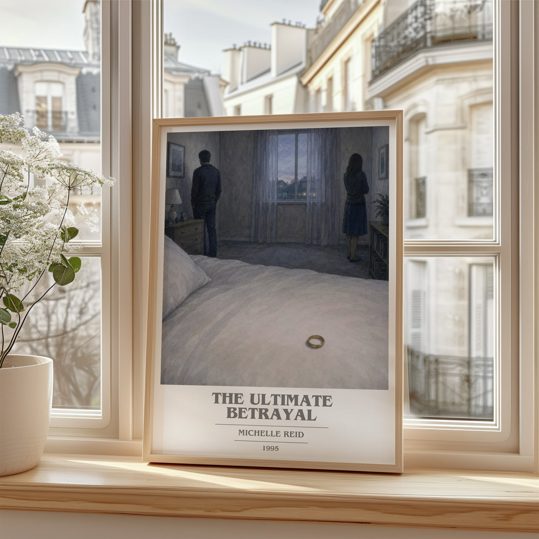 The Ultimate Betrayal book cover poster colour and style options – Michelle Reid book art