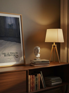 The Ultimate Betrayal watercolour print on bookshelf – Michelle Reid fan gift