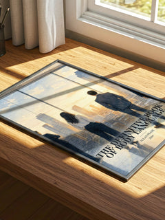 The Definitive Book of Body Language watercolour book poster framed on wall – non fiction wall art