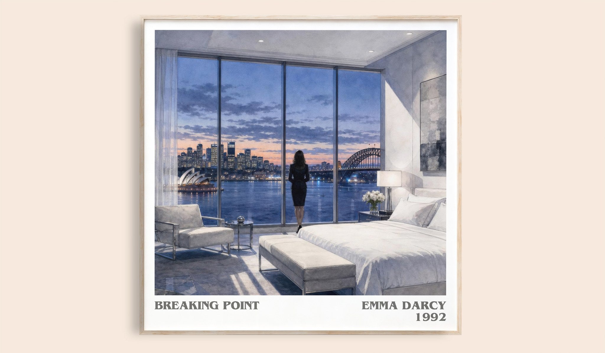 Breaking Point Literary Art Print by Emma Darcy