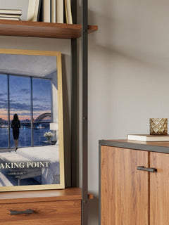 Breaking Point book watercolour illustration paper finish options – matte satin gloss