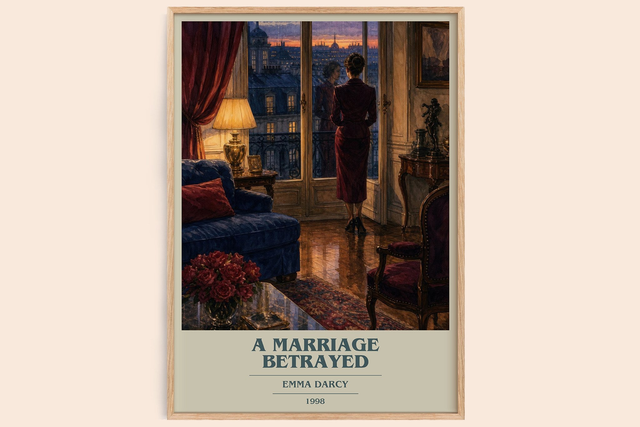 A Marriage Betrayed Book Cover Poster by Emma Darcy