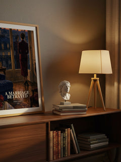 A Marriage Betrayed watercolour print on bookshelf – Emma Darcy fan gift
