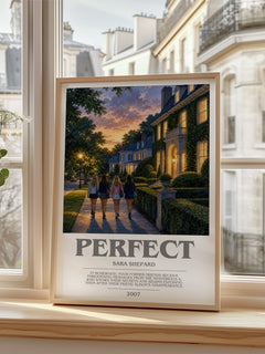 Perfect bookish poster colour and style options – Sara Shepard book art