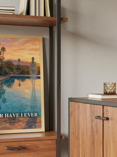 Never Have I Ever book watercolour illustration paper finish options – matte satin gloss