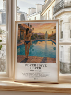 Never Have I Ever Bookish Wall Art by Sara Shepard – image 2