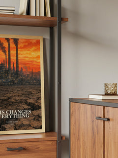 This Changes Everything book watercolour illustration paper finish options – matte satin gloss