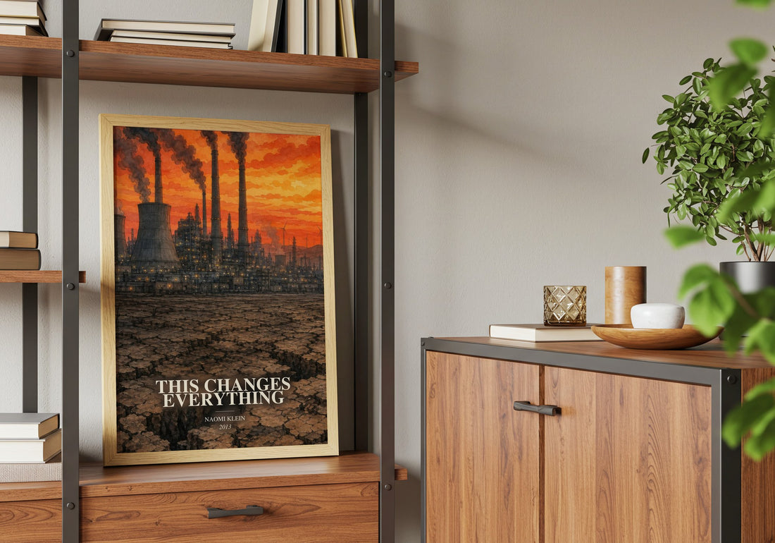 This Changes Everything book watercolour illustration paper finish options – matte satin gloss