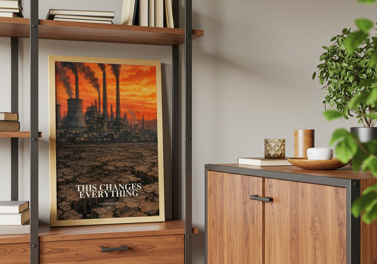 This Changes Everything book watercolour illustration paper finish options – matte satin gloss
