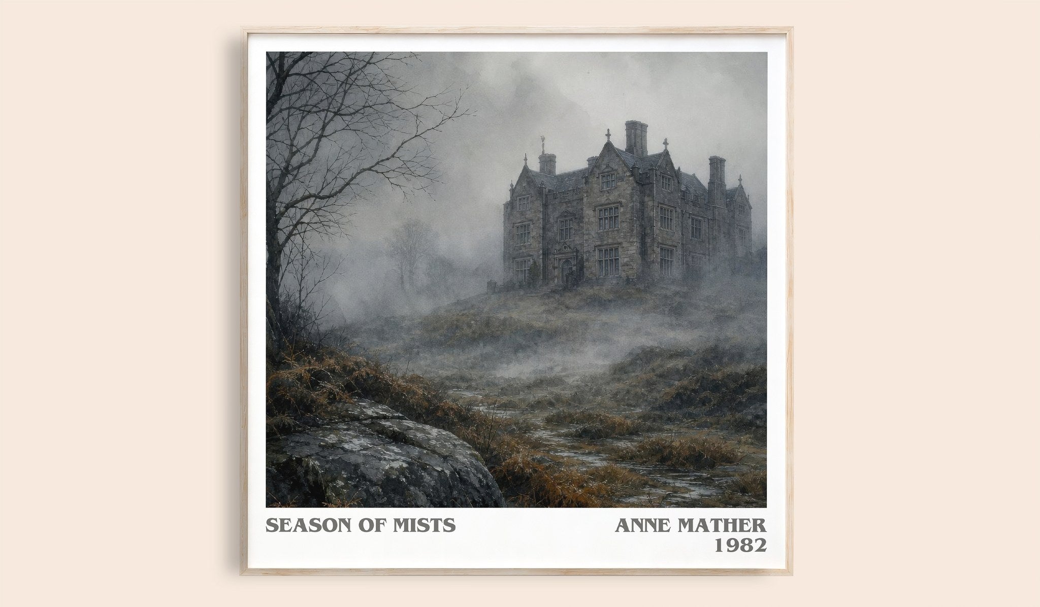 Season of Mists Literary Art Print by Anne Mather