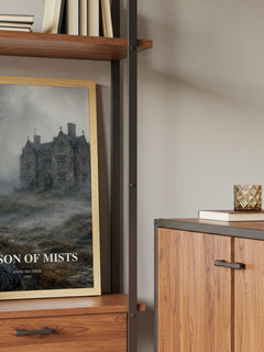 Season of Mists book watercolour illustration paper finish options – matte satin gloss
