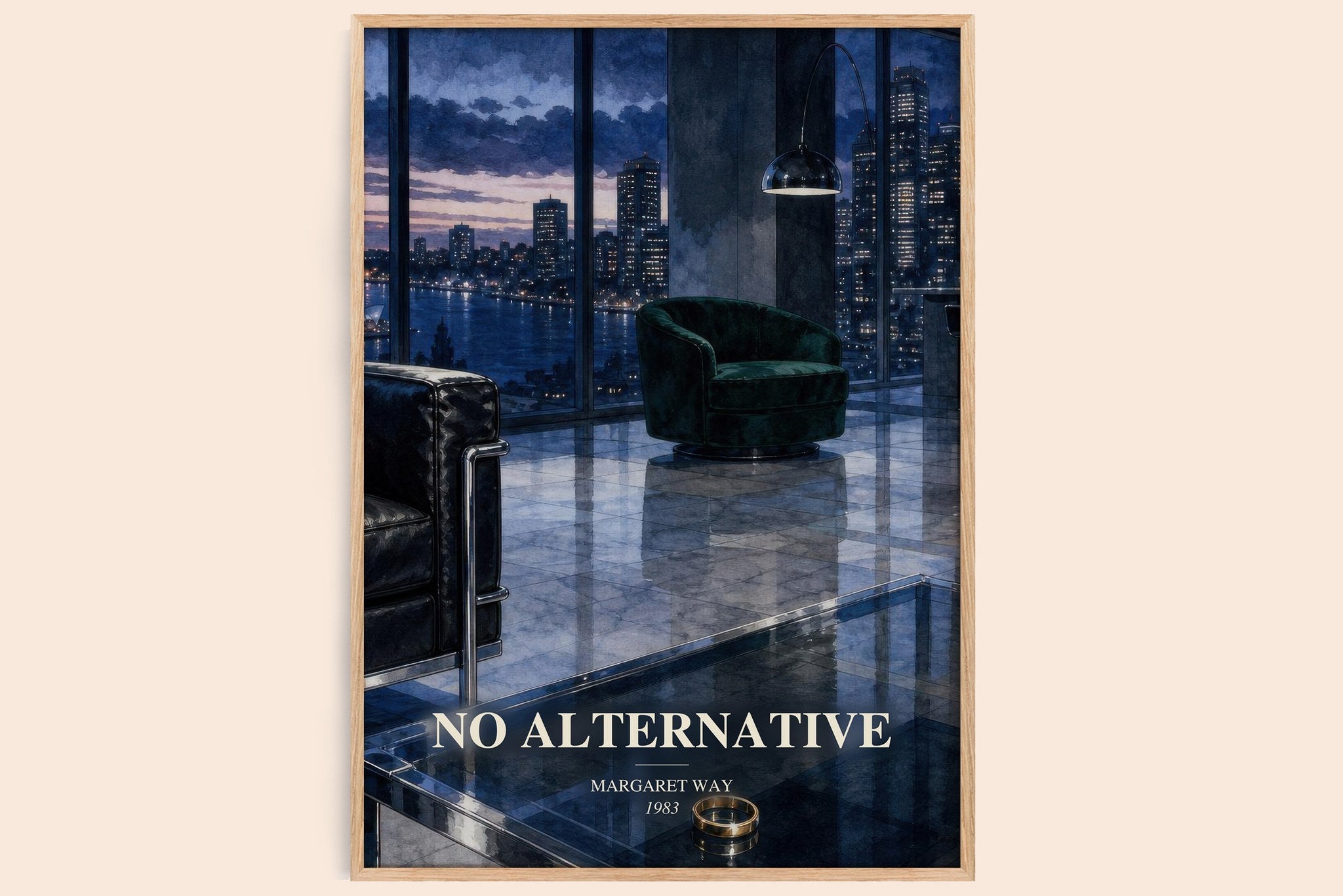No Alternative Book Watercolour Illustration by Margaret Way