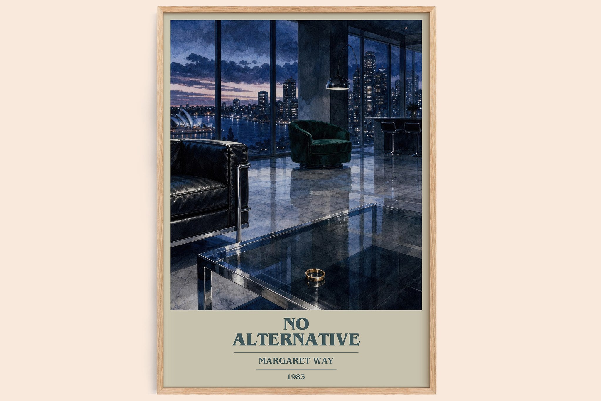 No Alternative Book Cover Poster by Margaret Way