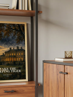 Wake the Sleeping Tiger book watercolour illustration paper finish options – matte satin gloss