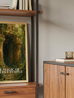 The Magic of the Lost Temple book watercolour illustration paper finish options – matte satin gloss