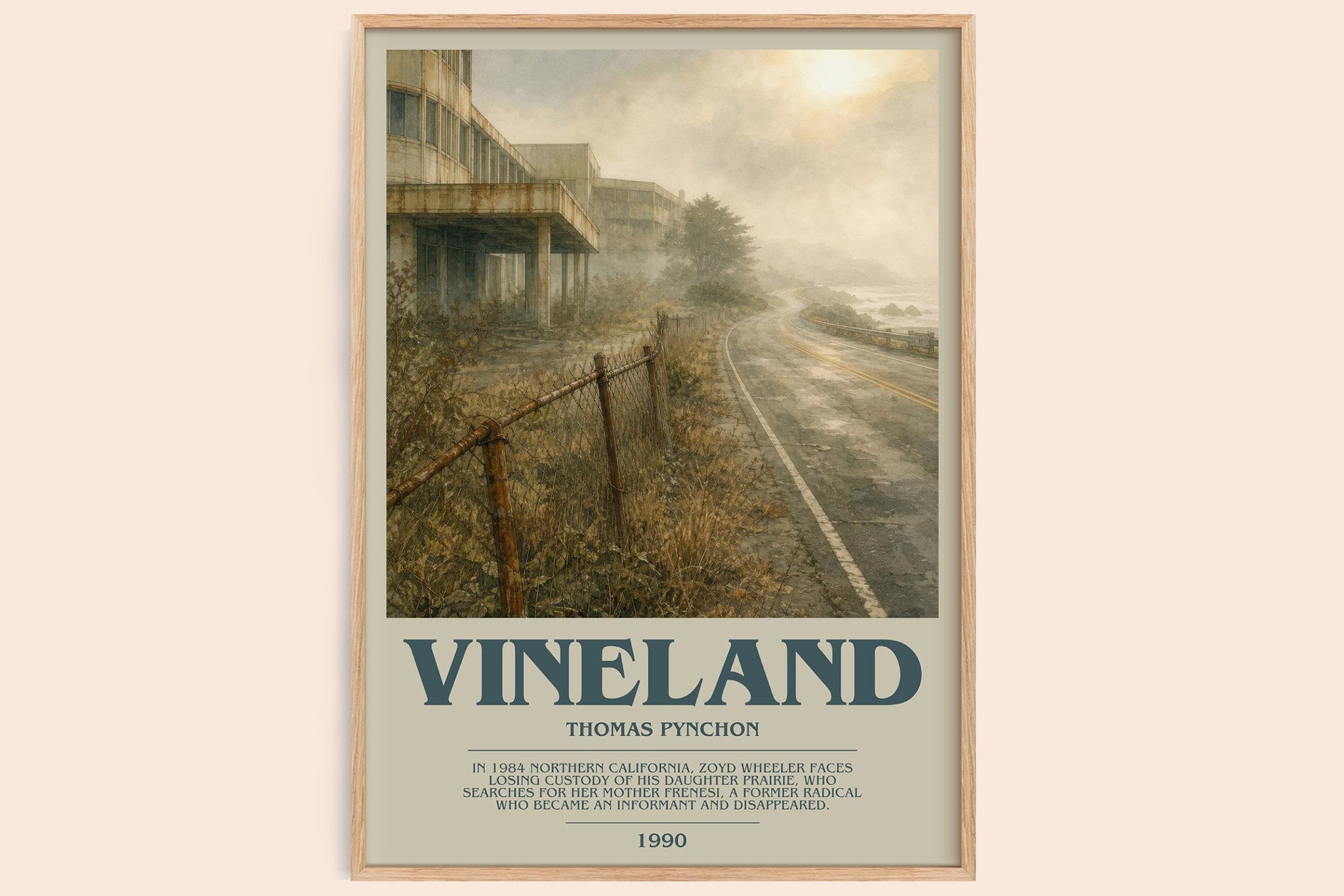 Vineland Bookish Wall Art by Thomas Pynchon