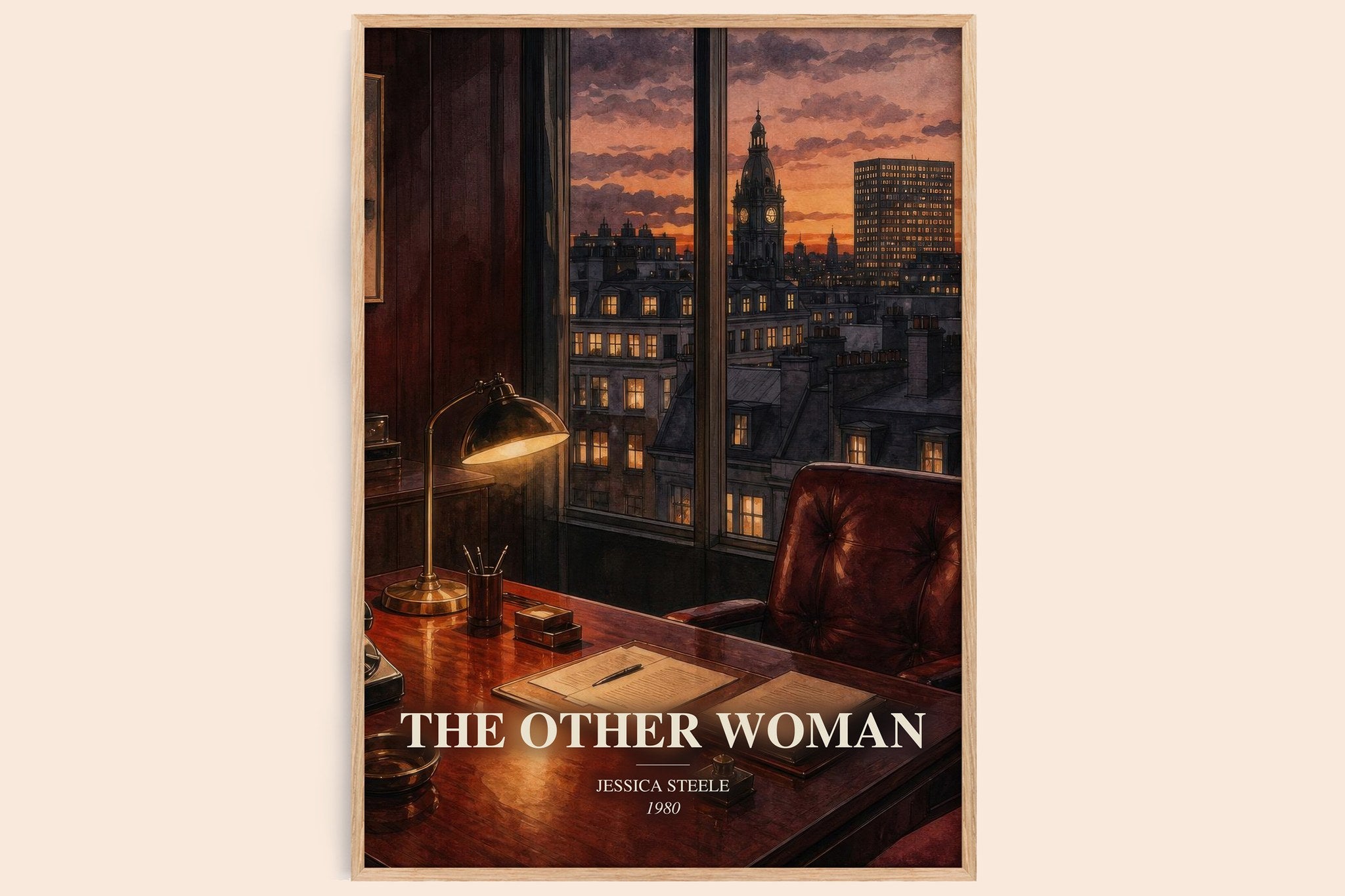 The Other Woman Book Watercolour Illustration by Jessica Steele
