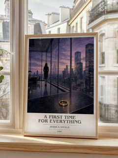 A First Time for Everything book cover poster colour and style options – Jessica Steele book art