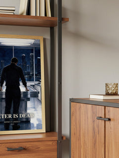 Dexter is dead book watercolour illustration paper finish options – matte satin gloss