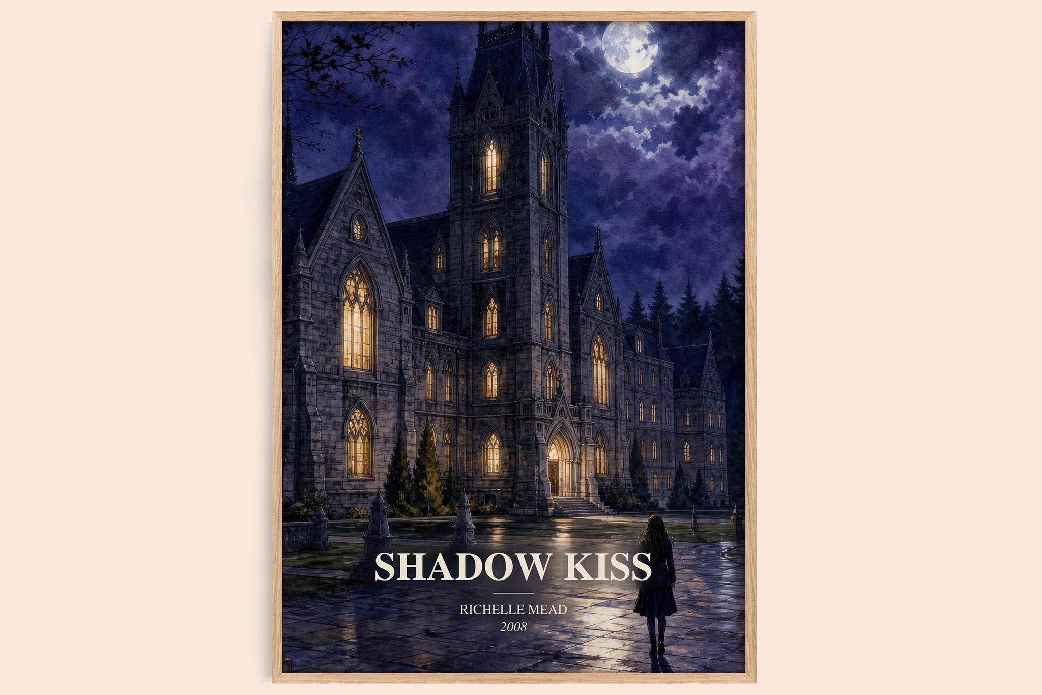 Shadow Kiss Book Watercolour Illustration by Richelle Mead