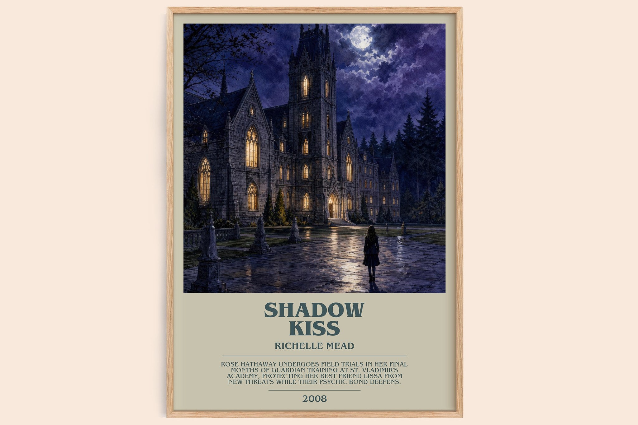Shadow Kiss Bookish Wall Art by Richelle Mead