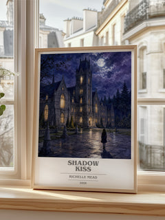 Shadow Kiss book cover poster colour and style options – Richelle Mead book art