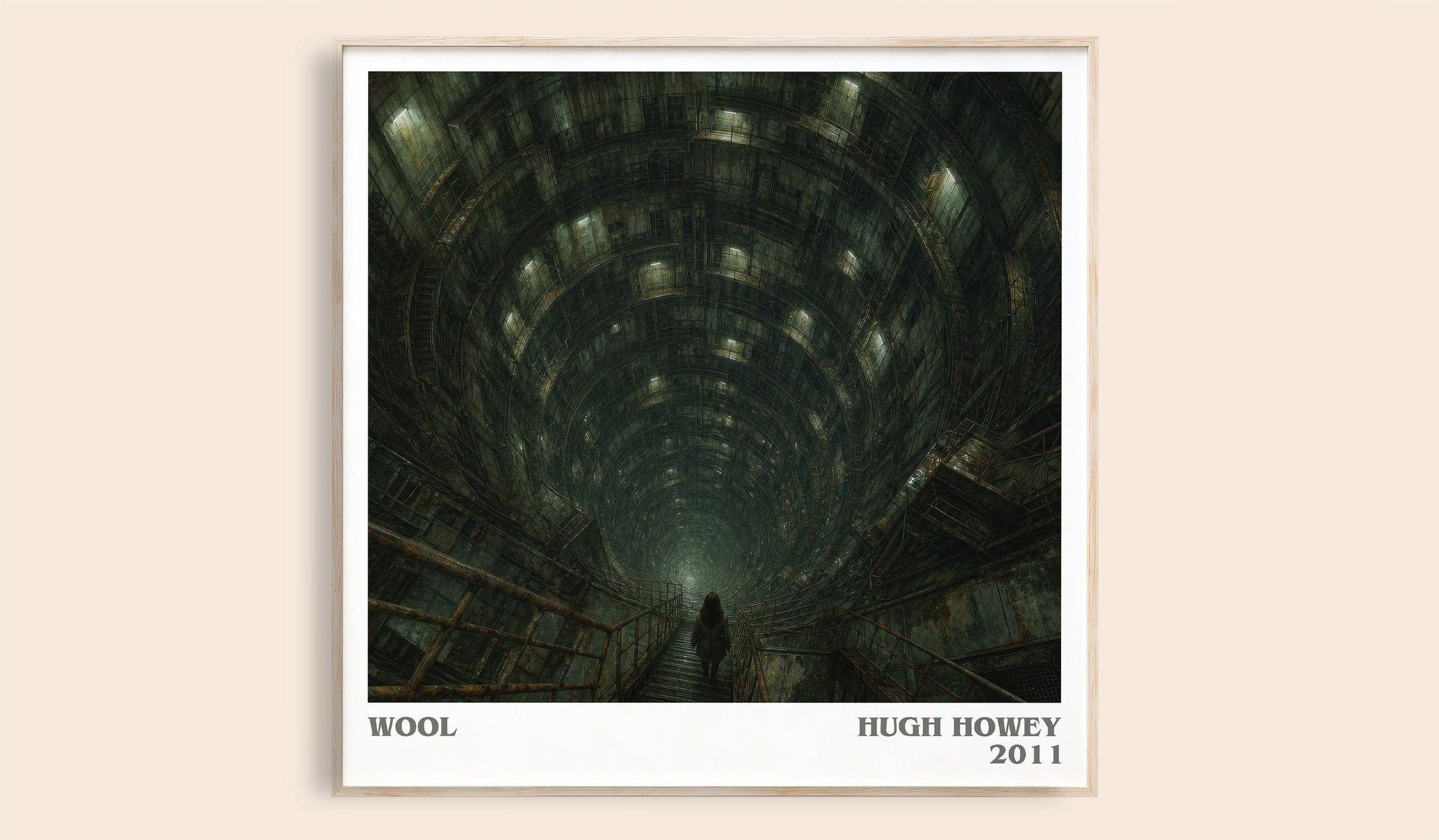Wool Literary Art Print by Hugh Howey