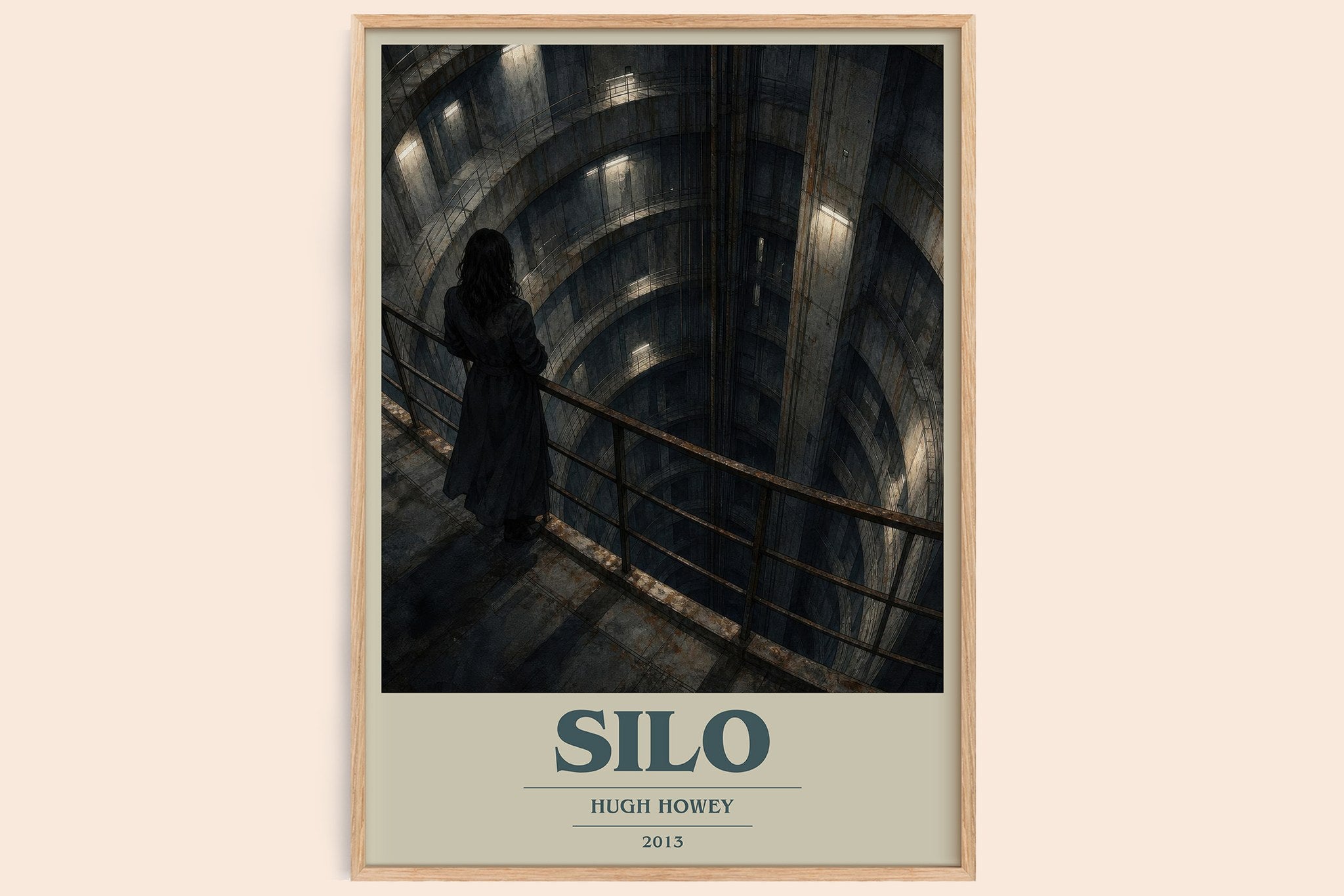 Silo Book Cover Poster by Hugh Howey