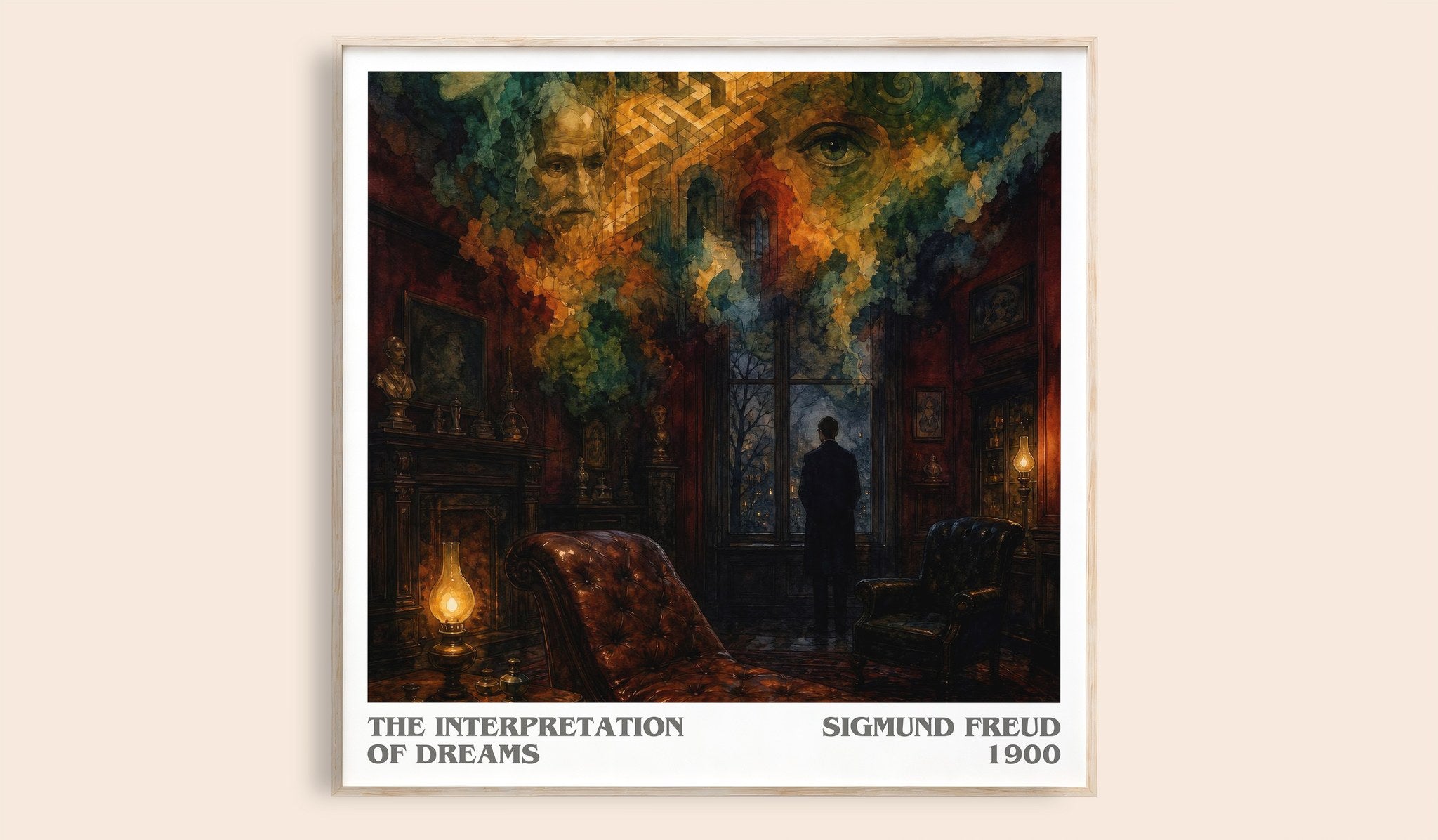 The Interpretation of Dreams Literary Art Print by Sigmund Freud