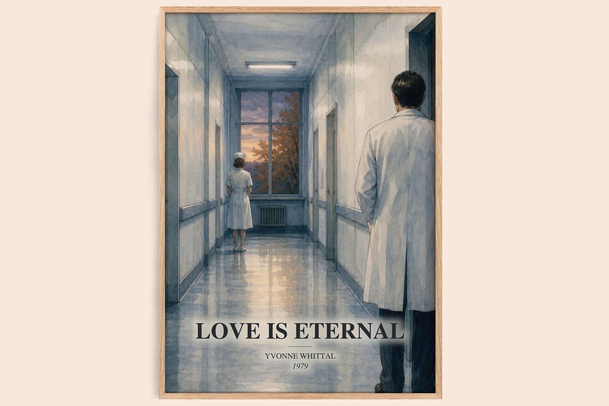 Love is Eternal Book Watercolour Illustration by Yvonne Whittal