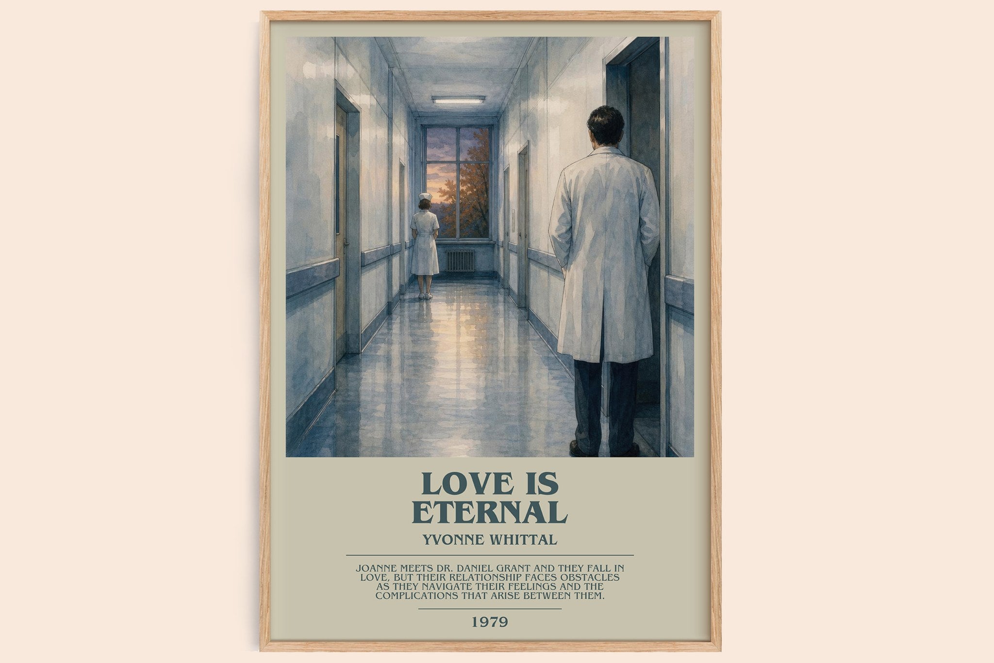 Love is Eternal Bookish Wall Art by Yvonne Whittal